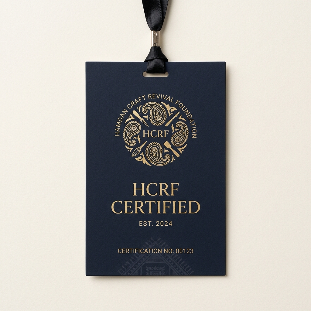 Matte HCRF Certified EST. 2024 Accreditation Badge